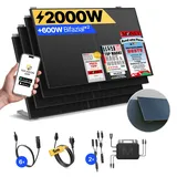 onPower: 2000 Watt Balkonkraftwerk - Wand/Fassade / ohne Speicher / 5m