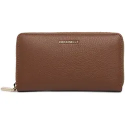 Coccinelle  Geldbeutel W11 METALLIC SOFT  in Braun, Einheitsgrösse