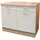BASIC by Balculina Unterschrank Andy 100 x 60 x 90 cm Weiß