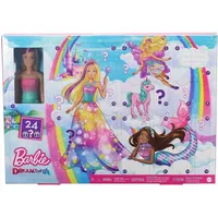 Barbie Dreamtopia Adventskalender 2020 mit Puppe (blond) und Puppen-Zubehör