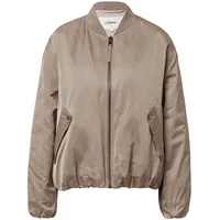 s.Oliver Satinierter Blouson mit gerafftem Saum - beige - XS