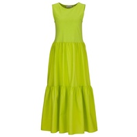 RICH & ROYAL Maxikleid Kleid aus Baumwollmischung grün L