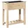 vidaXL Pflanzkasten mit Regal Beige 71 x 37 x 76,5 cm Massivholz Tanne