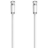Hama SAT-Anschlusskabel F-Stecker - F-Stecker 10,0 m Weiß