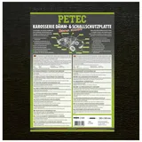 Petec Motorraumdämmung Daemm-& Schallschutzplatte Bitumen schwarz 87610