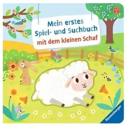 RAVENSBURGER 41738 Mein erstes Spiel- und Suchbuch mit dem kleinen Schaf