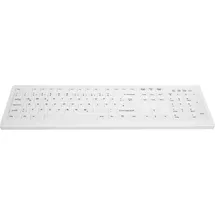 Active Key CHERRY AK-C8100F-UVS-W/BE, USB, Membran Key Switch, AZERTY, weiß