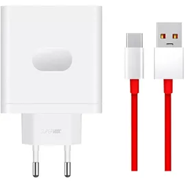 OnePlus SuperVOOC (100 W), USB Ladegerät, Rot, Weiss