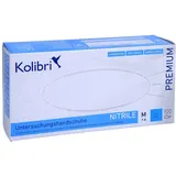Igefa Handelsgesellschaft mbH&Co.KG Kolibri Premium U.hands.nitril unsteril pf M blau