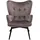 Kare Ohrensessel Vicky Polyester 75 x 100 x 80 cm Grau