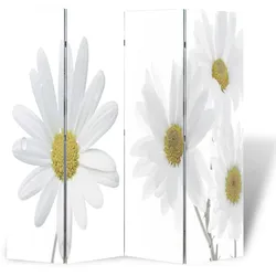 vidaXL Raumteiler klappbar 160 x 170 cm Blume