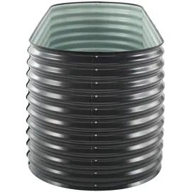 Konifera Hochbeet 240 x 80 x 82 cm Grau