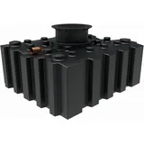 Greenlife Flachtank 3000 l schwarz