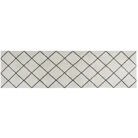 vidaXL Küchenteppich Waschbar Quadrat 45x150 Cm Samt