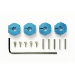 Radmitnehmer (4) Alu 5mm blau