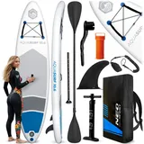 NEO-SPORT Aufblasbar Stand Up Paddle Board SUP Board KommplettSet 320 cm