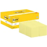 Post-it Notes Haftnotizen gelb, 16 Blöcke + GRATIS 4 Blöcke