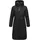 Marikoo Winterjacke "Benikoo", Damen, Gr. XL, schwarz, Obermaterial: 92% Nylon, 8% Elasthan; Futter: 100% Polyester; Wattierung: 100% Polyester; Ärmelfutter: 100% Polyester, Jacken, langer Winter Mantel gesteppt, Topseller
