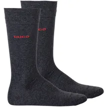 Hugo 2er Pack Businesssocken Schwarz/Grau 43-46