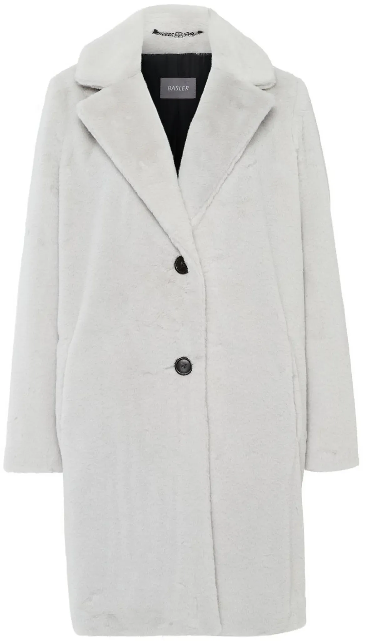 Le manteau teddy  BASLER gris