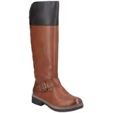 Rieker Damen Z5092 Hochschaftstiefel, Braun, 37 EU