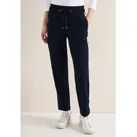 Cecil Style Tracey Comfort Fit Stoffhose Blau S 38