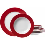 Flirt by R&B Doppio Tafelservice 8-tlg. rot