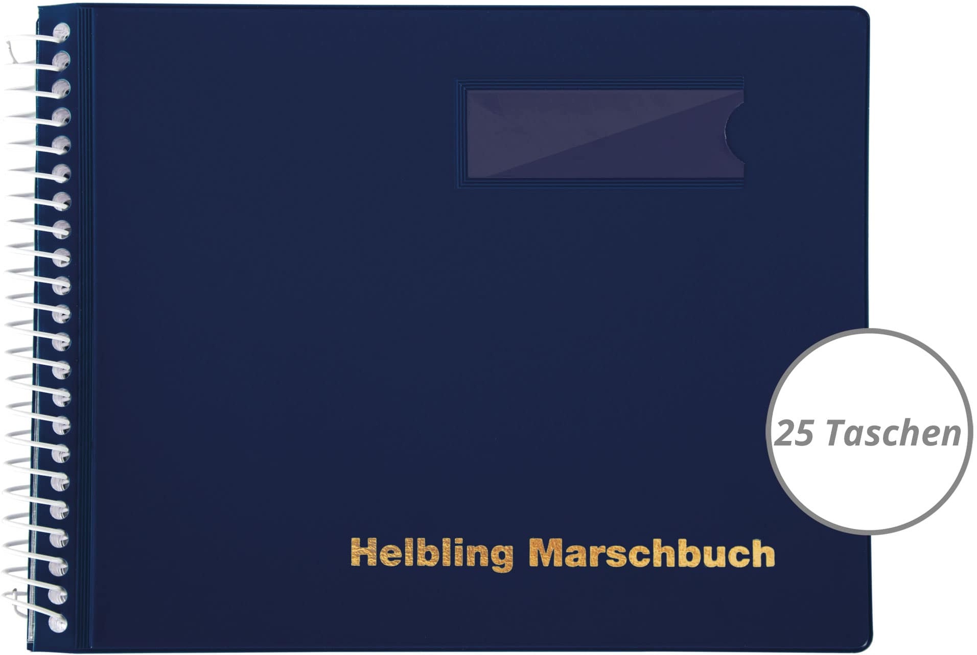 Helbling BMB25 Marschbuch blau 25 Taschen