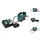 Makita DGP 180 RG1 Akku Fettpresse 18 V 690 bar