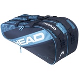 Head 9R, Blau/Navy, 9 Racquets