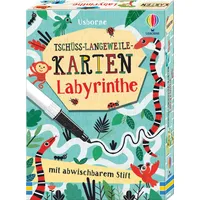 Usborne Verlag Tschüss-Langeweile-Karten: Labyrinthe