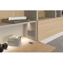 Italiana Ferramenta Bremsklappenhalter grau 26 cm