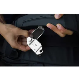 Peak Design Capture Clip V3 ohne Wechselplatte silber