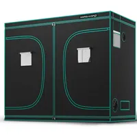 Mars Hydro 240x120x200cm Growbox GrowZelt Indoor Pflanzenzelt Growroom Darkroom Growschrank Gewächshaus Grow Tent 1680D