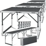 Kesser Tapeziertisch 100 x 60 cm 30 kg grau