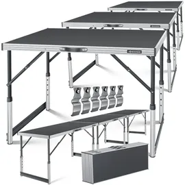 Kesser Tapeziertisch 100 x 60 cm 30 kg grau