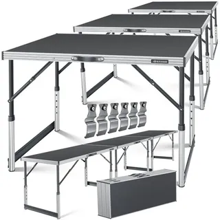 Kesser Tapeziertisch 100 x 60 cm 30 kg grau