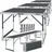 Kesser Tapeziertisch 100 x 60 cm 30 kg grau
