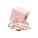 Avolt Steckdosenleiste 3 m Pink 3 St.
