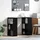 vidaXL Schreibtisch Schwarz Eichen-Optik 90 x 50 x 75 cm Holzwerkstoff