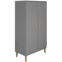 Raumhirsch furniture Kinderkleiderschrank Grau,