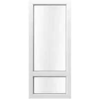 Bodentiefe Fenster mit Unterlicht, Kunststoff, aluplast IDEAL 4000, Weiß, 600 x 1400 mm, 2-fach Verglasung, individuell konfigurieren