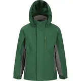 Mountain Warehouse - "Cannonball" Jacke, wasserfest 3 in 1 für Kinder MW156 (158) (Khaki) - Grün - 158