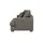 Soho Sessel Franka Webstoff 136 x 87 x 103 cm Braun mit Kissen