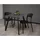 58 aufm Kessel Bistrotisch 70 x 70 x 75 cm Schwarz/Graphit