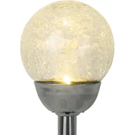 Expo Börse Außenleuchte Edelstahl D 12 x H 56 cm 3er Set silber