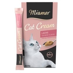 Miamor Cat Snack Lachs-Cream 11x6x15g