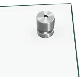 vidaXL Küchenrückwand Transparent 80×50 cm Hartglas