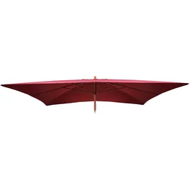 MCW Schirmbezug Lissabon Polyester 2 x 3 m Bordeaux