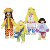 GoKi Puppenhaus Biegepuppen Familie bunt 51442